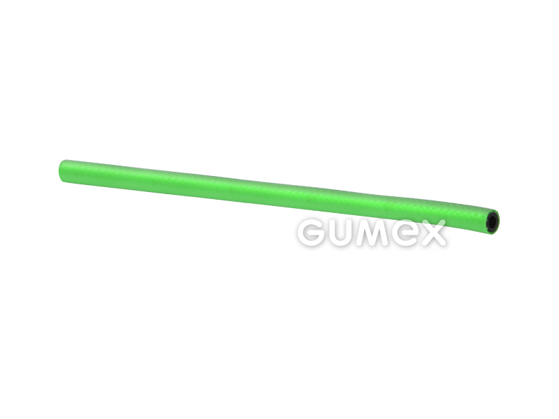 Schlauch für Farben EPS, 6,3/12mm, 20bar, nicht leitfähig, PA-PU/PU, -40°C/+75°C, grün, 